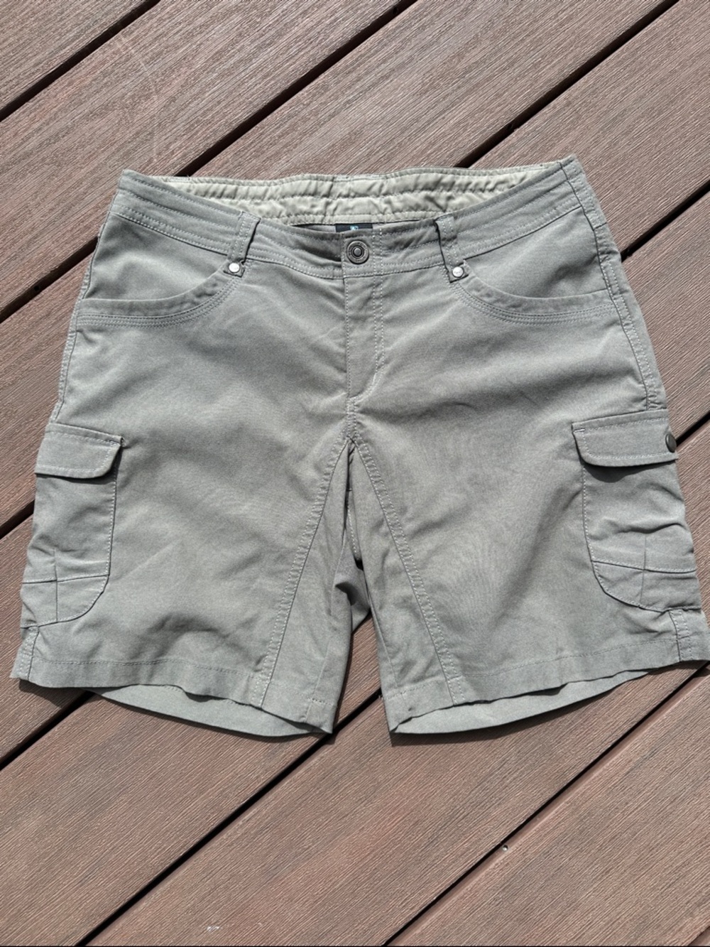 Kuhl Women's Olive Green Cargo Shorts